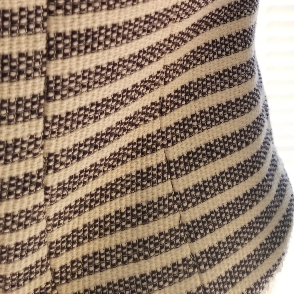 Striped Textured Blazer - Picture 6 of 7